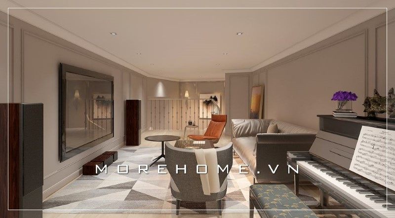 Tham khảo ngay mẫu thiết kế phòng khách chung cư hiện đại đẹp vạn người mê.