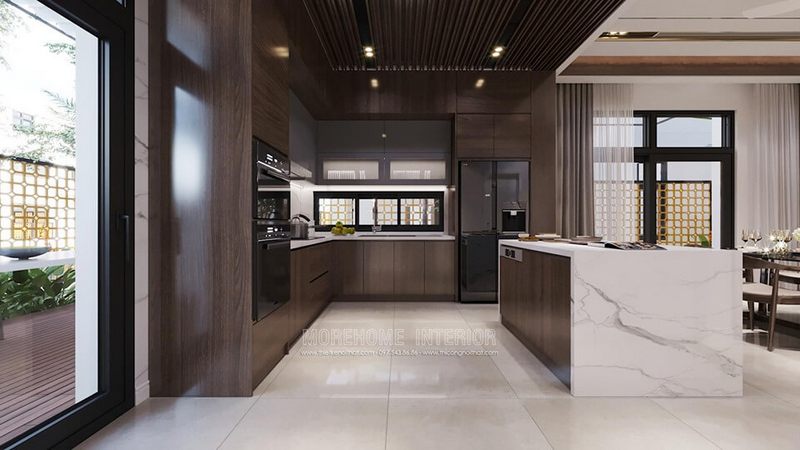 .
Morestone khuyến khích bạn sử dụng mẫu gạch lát nền hiện đại để tạo nên sự sang trọng cho không gian phòng bếp của bạn.